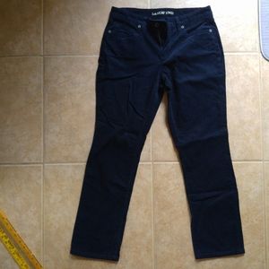Lands' End Navy Straight Leg Pants